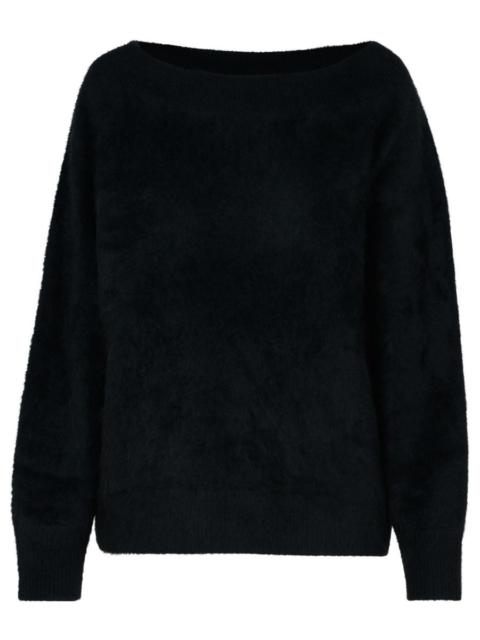 Lisa Yang 'Kamila' Black Cashmere Sweater