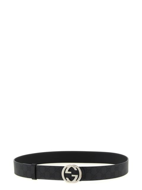 GUCCI 'Incrocio Gg' Reversible Belt