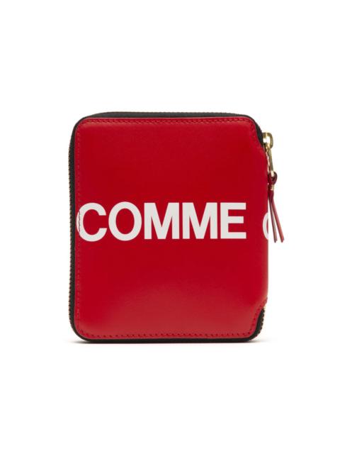 Comme Des Garçons Comme des Garcons SA2100HL Huge Logo Wallet Red