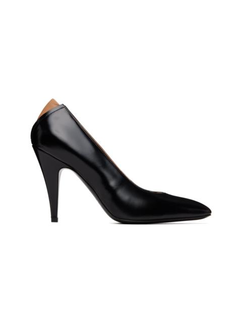 Jil Sander Black Alma Heels