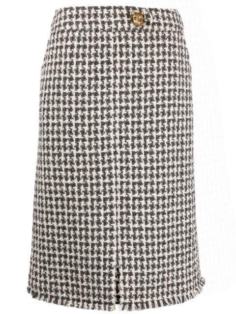 Lanvin tweed pencil skirt