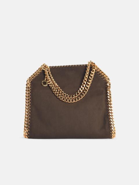'TOTE MINI FALABELLA' MOCHA VEGAN SUEDE BAG