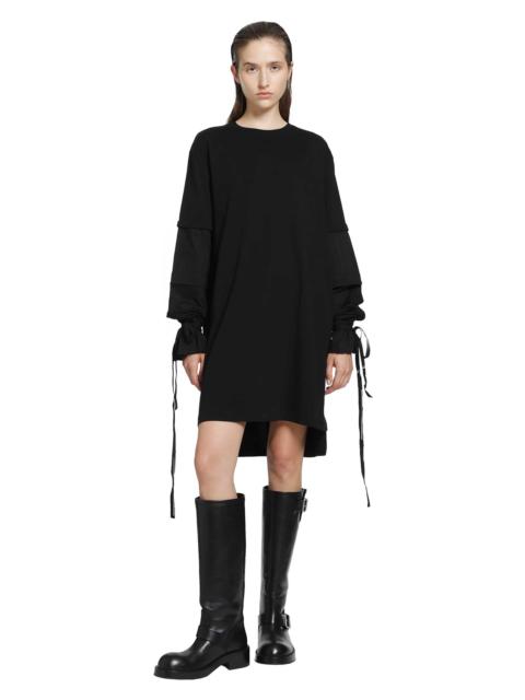Ann Demeulemeester Lucina T-shirt Dress With Light Cotton Sleeves
