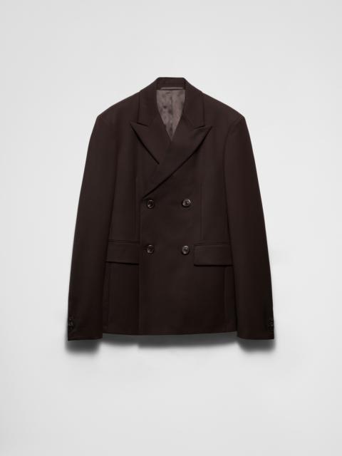 Prada Double-breasted wool jacket