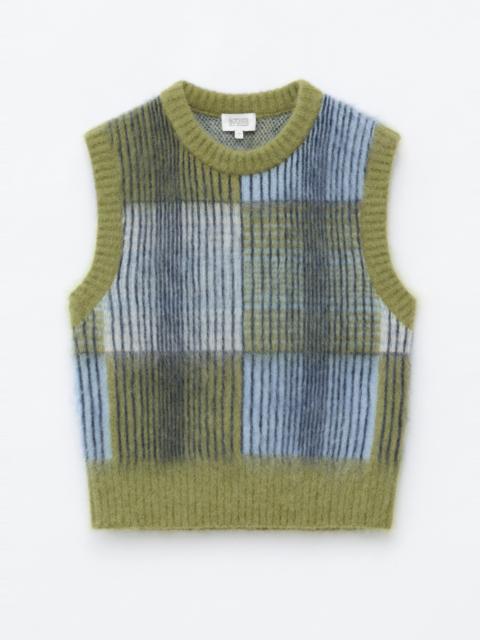 & Other Stories Crew-Neck Mohair-Blend Vest