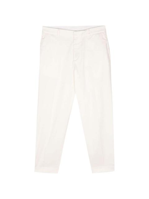 pressed-crease trousers