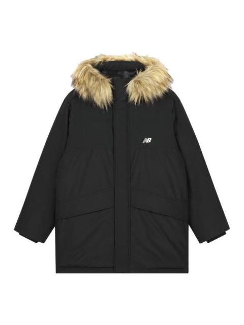 New Balance Warm Long Parka Jacket 'Black' AMJ33330-BK