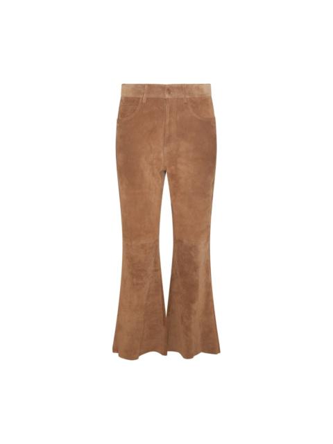 brown cotton pants