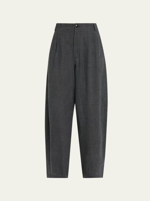 DARKPARK Phebe Wide-Leg Japanese Wool Pants
