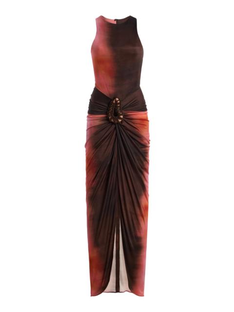 SILVIA TCHERASSI Exclusive Leni Jersey Maxi Dress