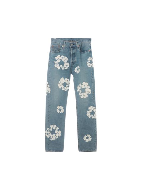 ★早期完売★YEEL★SIGNATURE LOGO DESTROYED DENIM★日本未入荷 YEEL] SIGNATURE LOGO DESTROYED DENIM /追跡付 (Leey/デニム