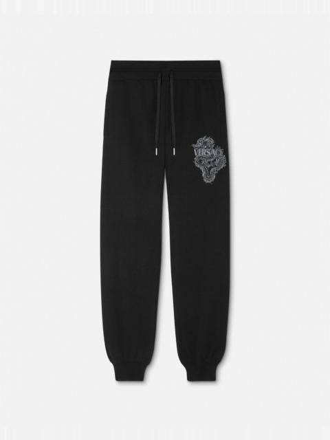 VERSACE Year of the Dragon Knit Sweatpants
