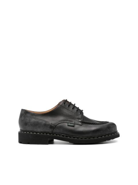 Paraboot leather derby shoes