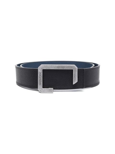 La Reversible leather belt