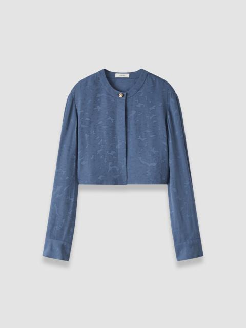JOSEPH Cece Leopard Jacquard Jacket