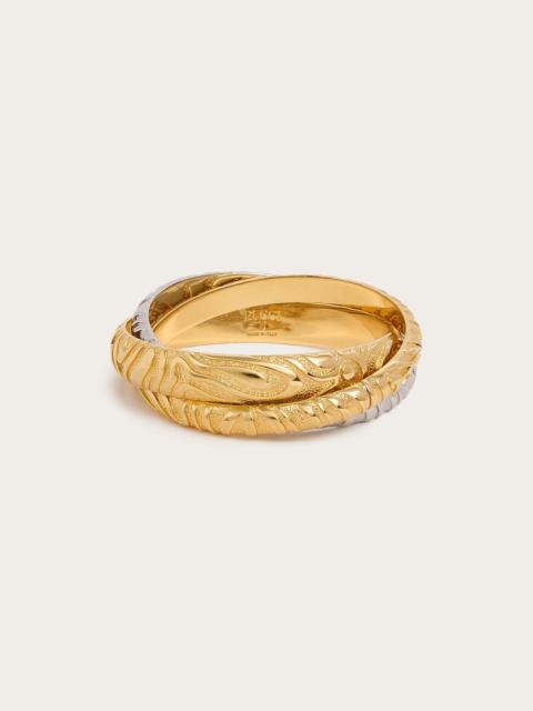 PUCCI MARMO BRASS BRACELET SET