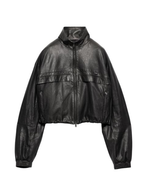 Prada Women's Nappa Leather Jacket - Black