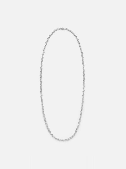 SUZANNE KALAN Bold Burst 18kt white gold tennis necklace with diamonds