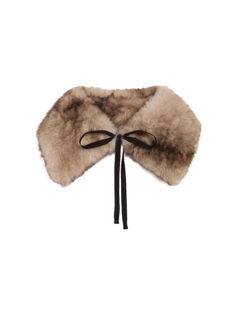 APPARIS Eliza Faux Mink Fur Collar