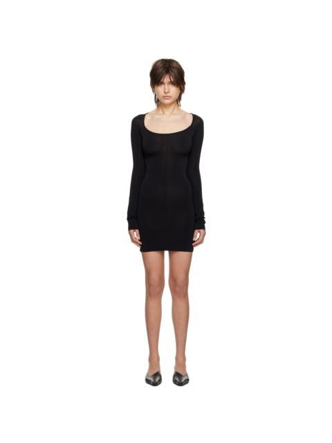 ÉTERNE Black Sadie Minidress