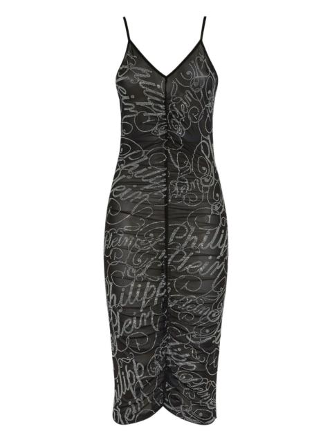 PHILIPP PLEIN v-neck dress