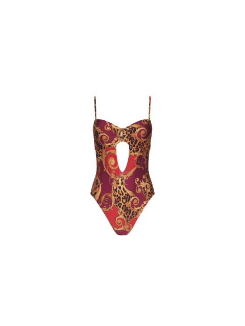L'AGENCE Emilia Bandeau One-Piece Swimsuit