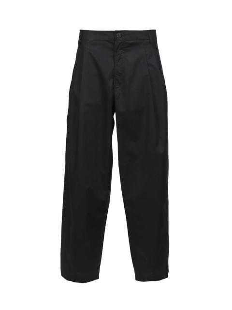 DARKPARK PEARL ADORNED WIDE-LEG PANTS / BLK