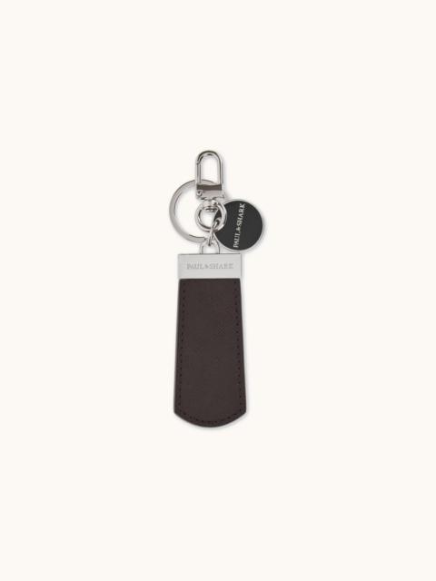 Paul & Shark SAFFIANO LEATHER KEYRING