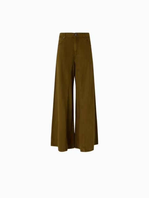PINKO FLARED JEANS WITH SUPER WIDE LEG