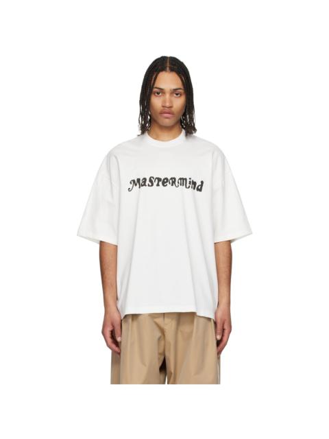 mastermind JAPAN White Boxy 'Destiny' T-shirt