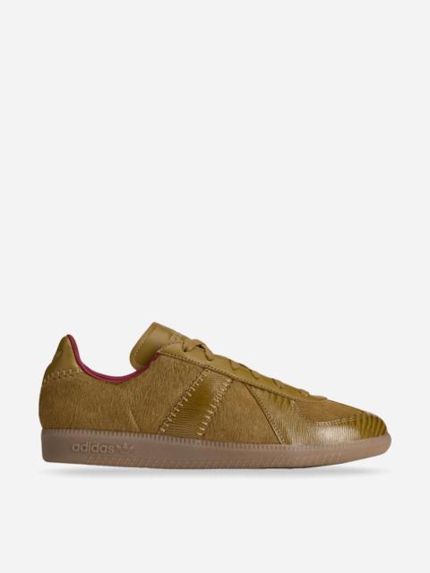 adidas Wales Bonner BW Army Pony Hair Sneakers Nobel Maroon / Gold Metal / Wonder White