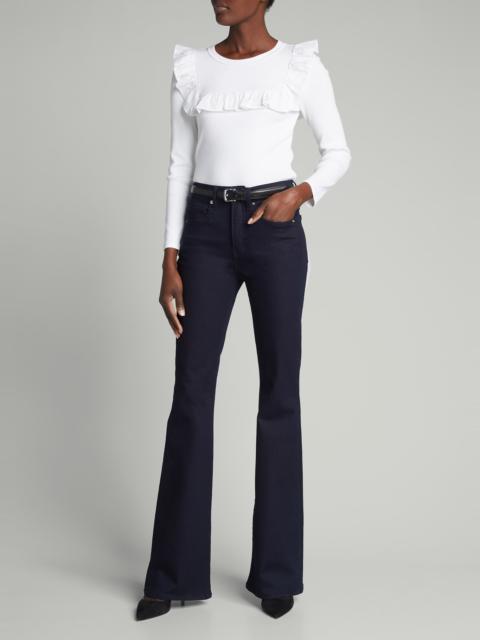 Beverly High-Rise Skinny Flare Jeans