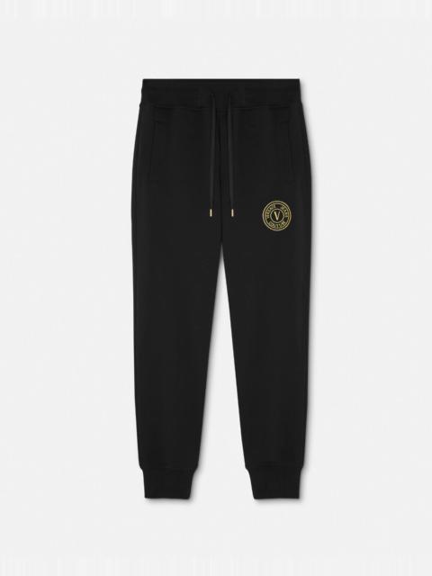 VERSACE JEANS COUTURE V-Emblem Sweatpants