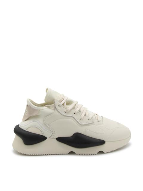 white leather kaiwa sneakers