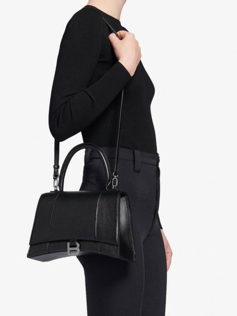 Women's Hourglass Handbag in Black