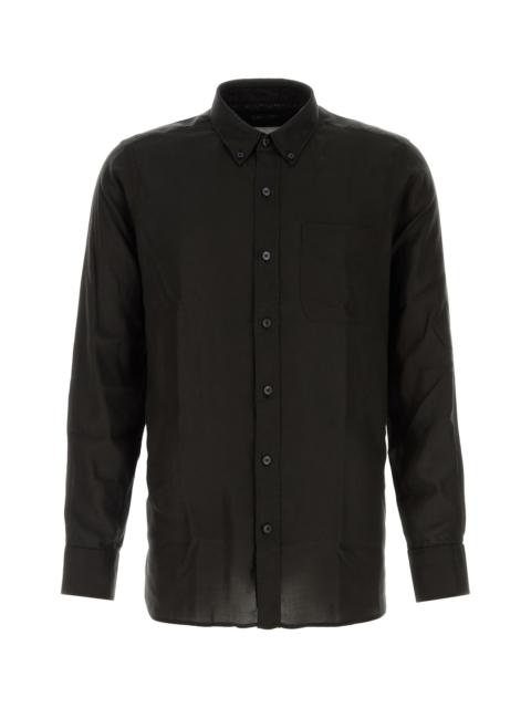 TOM FORD Black lyocell shirt