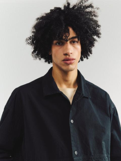 CASEY/CASEY MIKA SHIRT - PAPER COT - PITCH BLACK
