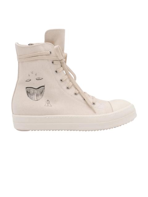 Rick Owens DRKSHDW Strobe Cotton Denim High 'Toothface Minimal Smile'