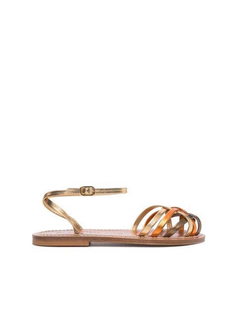 K.JACQUES Demetria round-toe sandals
