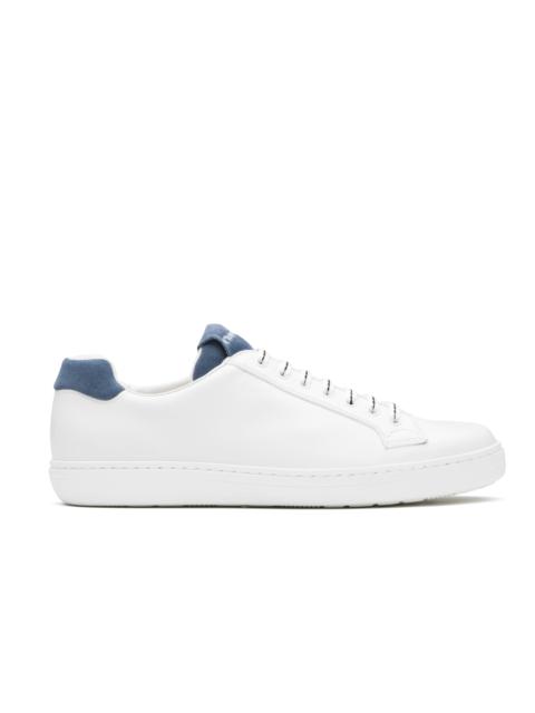 Church's Boland plus 2
Calf and Leather Suede Classic Sneaker White/sky blue