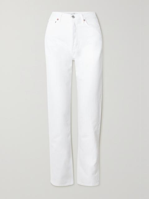 AGOLDE + Net Sustain '90s Pinch Waist High-rise Straight-leg Organic Jeans