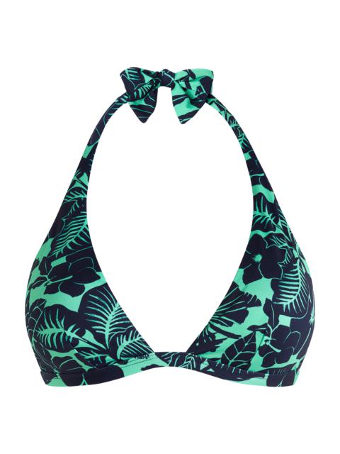 Vilebrequin Women Halter Bikini Top Flowers Paradise