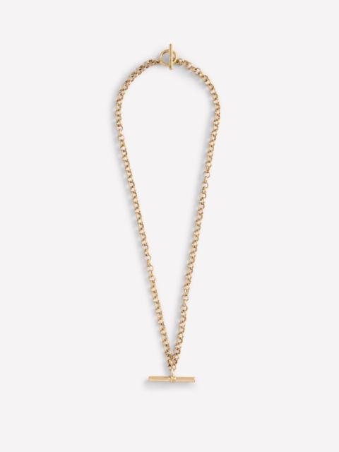 BODEN T-bar Chain Necklace-Gold Colour