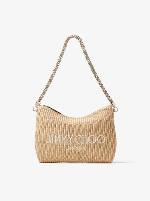 JIMMY CHOO Callie Shoulder
Natural Raffia Shoulder Bag