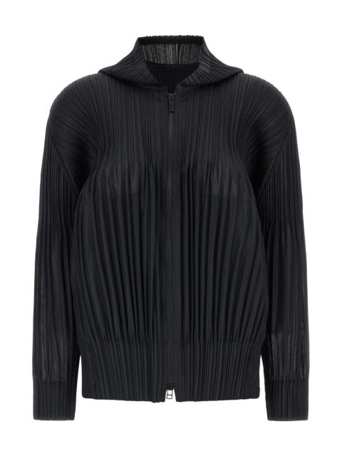 Pleats Please Issey Miyake 'Fluffy Basics' Cardigan