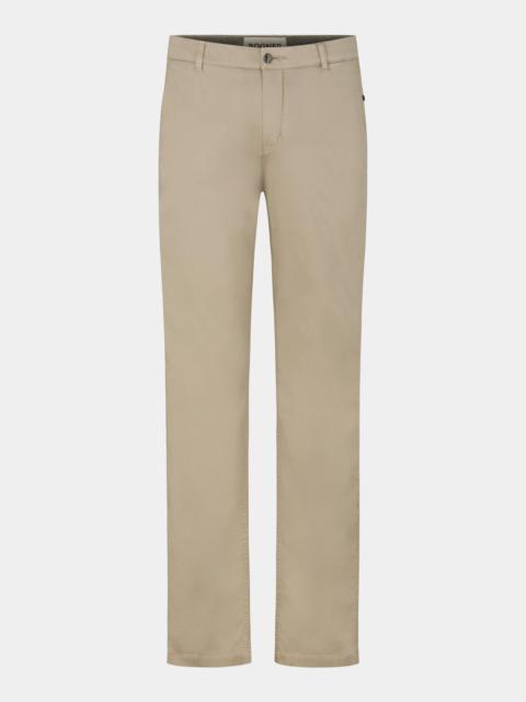BOGNER Niko Prime fit chinos in Sand
