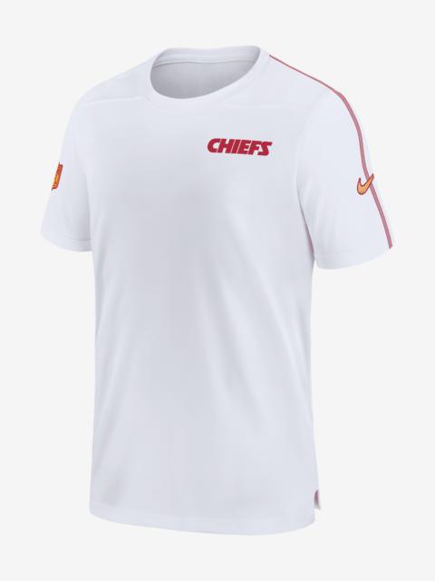 Kansas City Chiefs Sideline Coach Nike Men's Dri-FIT NFL Top