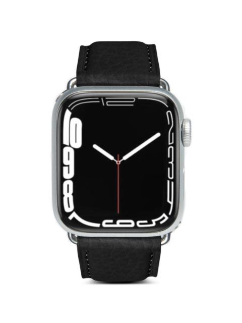 MAISON de SABRÉ Apple Watch grained polished metal watch accessory