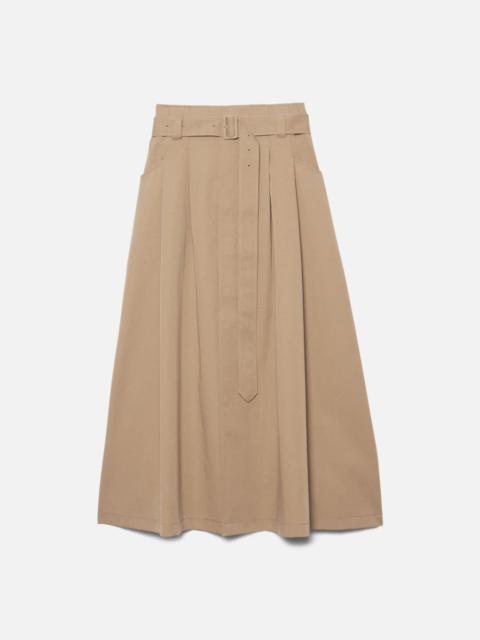 AMI Paris Long Flared Skirt