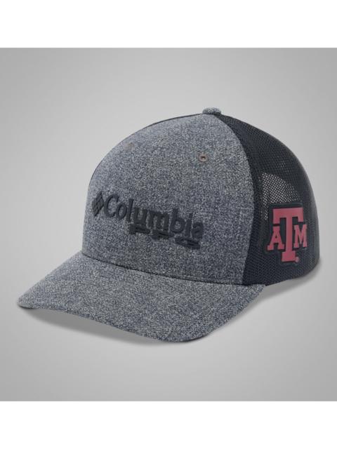 Columbia PFG Mesh Snap Back Ball Cap - Texas A&M